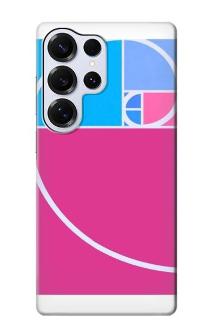 S4076 Golden Ratio Fibonacci Spiral Case For Samsung Galaxy S25 Ultra