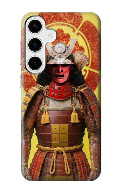 S4063 Japan Warrior Samurai Armor Case For Samsung Galaxy S24 Plus