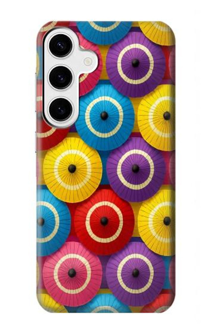 S4065 Snake Eye Umbrella Pattern Case For Samsung Galaxy S24 Plus