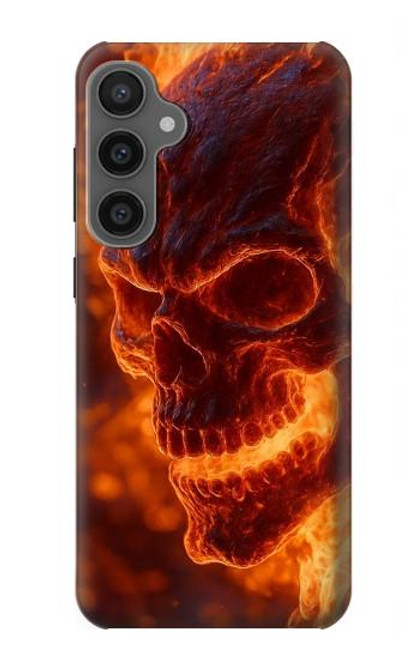 S4062 Fire Skull Case For Samsung Galaxy S23 FE