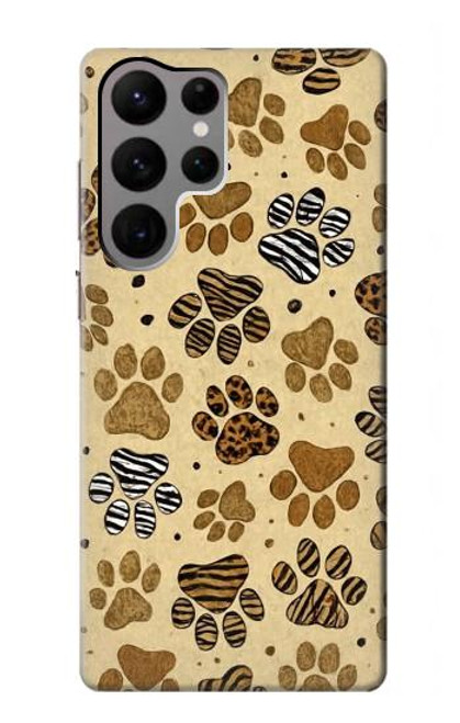 S4032 Wild Animal Paw Foot Print Case For Samsung Galaxy S23 Ultra
