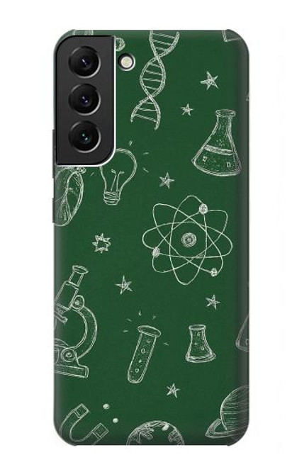 S4059 Science Chalkboard Graphic Case For Samsung Galaxy S22 Plus