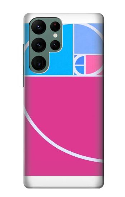 S4076 Golden Ratio Fibonacci Spiral Case For Samsung Galaxy S22 Ultra