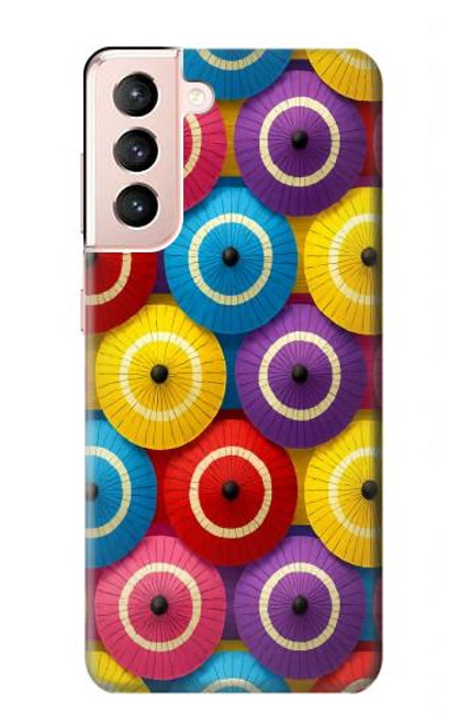 S4065 Snake Eye Umbrella Pattern Case For Samsung Galaxy S21 5G