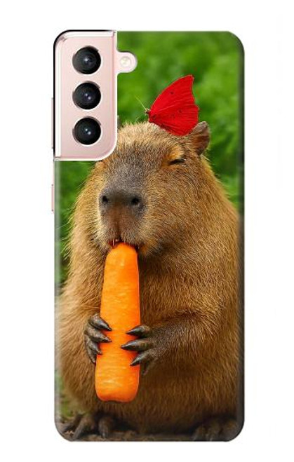 S4068 Capybara Butterfly Case For Samsung Galaxy S21 5G