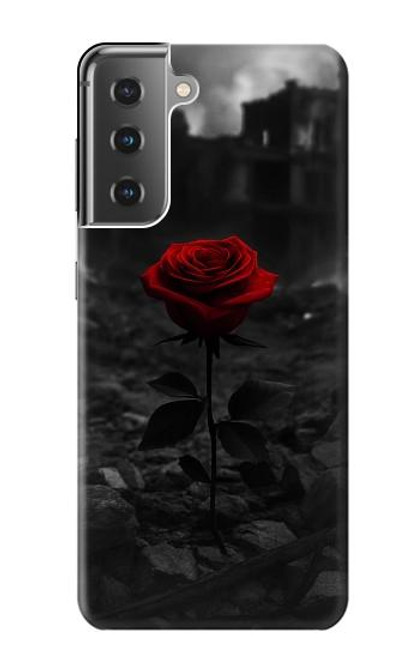 S4048 Red Rose Ruins Case For Samsung Galaxy S21 Plus 5G, Galaxy S21+ 5G