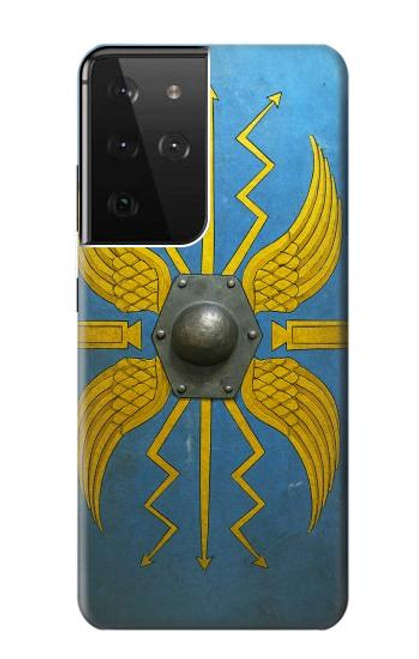 S4052 Blue Roman Shield Case For Samsung Galaxy S21 Ultra 5G