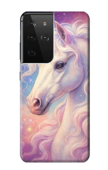 S4054 Fantasy Unicorn Case For Samsung Galaxy S21 Ultra 5G