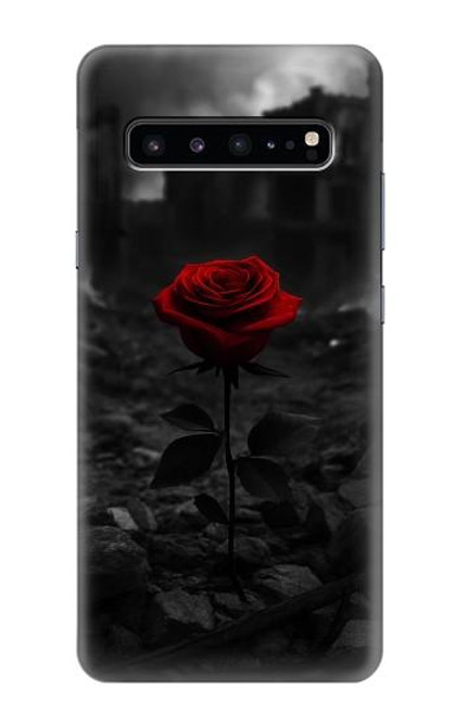 S4048 Red Rose Ruins Case For Samsung Galaxy S10 5G