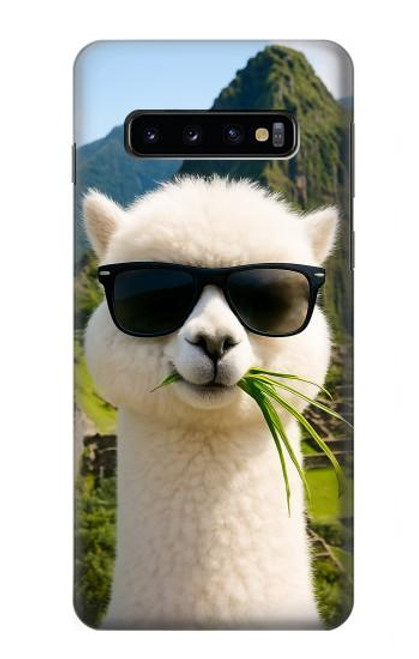 S4069 Alpaca Sunglasses Case For Samsung Galaxy S10