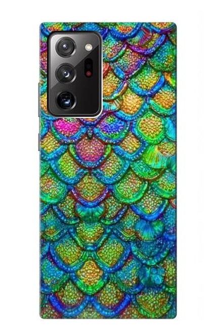 S4071 Colorful Mermaid Scale Case For Samsung Galaxy Note 20 Ultra, Ultra 5G