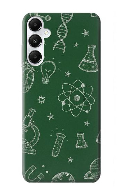 S4059 Science Chalkboard Graphic Case For Samsung Galaxy A05s