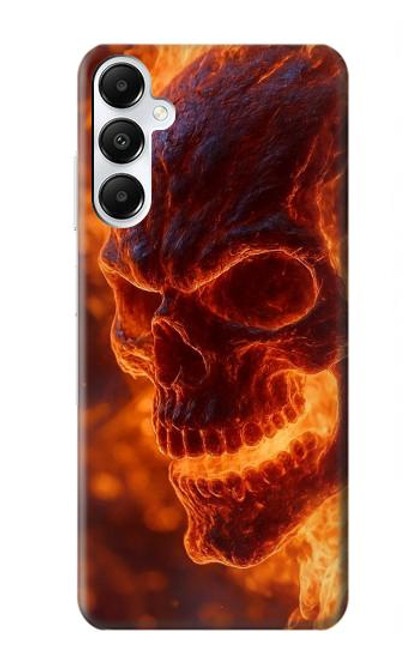 S4062 Fire Skull Case For Samsung Galaxy A05s