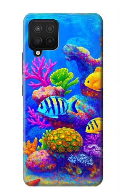 S4058 Colorful Aquarium Case For Samsung Galaxy A12