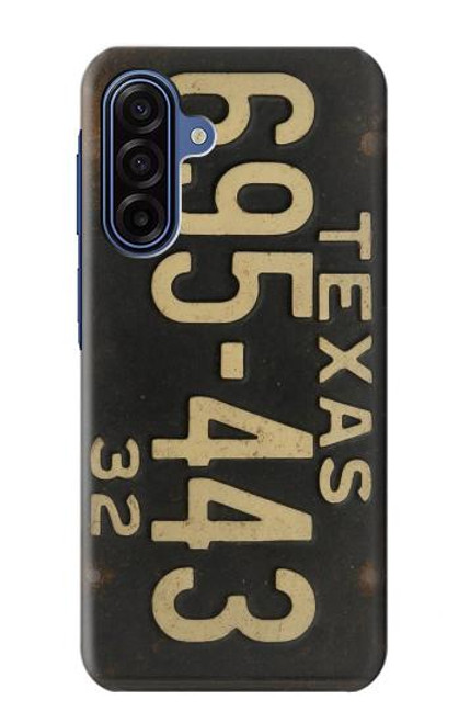 S4061 Vintage Texas Car License Plate Case For Samsung Galaxy A17