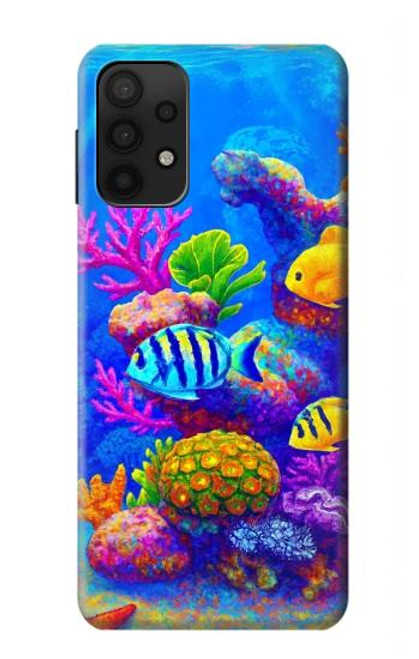 S4058 Colorful Aquarium Case For Samsung Galaxy A32 5G