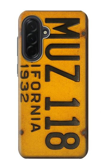 S4060 Vintage California Car License Plate Case For Samsung Galaxy A36
