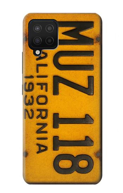 S4060 Vintage California Car License Plate Case For Samsung Galaxy A42 5G