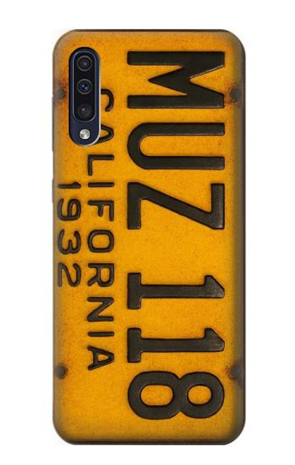 S4060 Vintage California Car License Plate Case For Samsung Galaxy A50