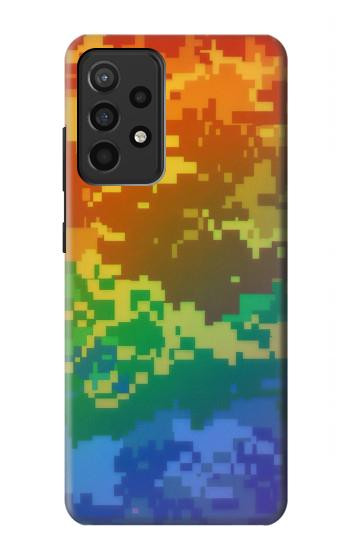 S4047 LGBTQ Camouflage Case For Samsung Galaxy A52, Galaxy A52 5G