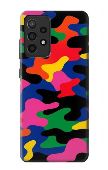 S4072 Colorful Camouflage Case For Samsung Galaxy A52, Galaxy A52 5G