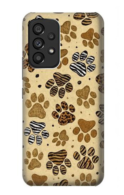 S4032 Wild Animal Paw Foot Print Case For Samsung Galaxy A53 5G