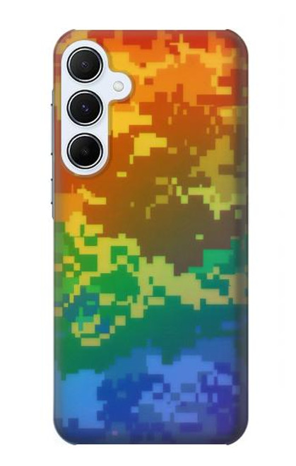 S4047 LGBTQ Camouflage Case For Samsung Galaxy A55 5G