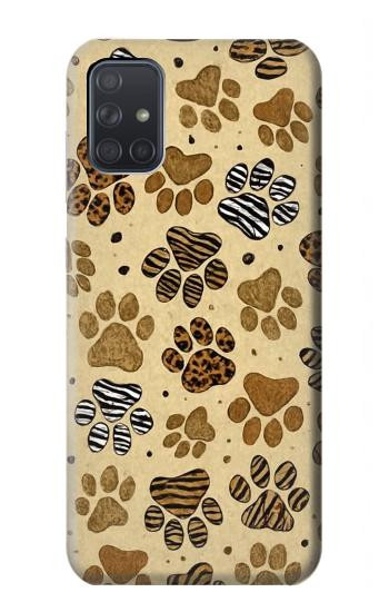 S4032 Wild Animal Paw Foot Print Case For Samsung Galaxy A71 5G
