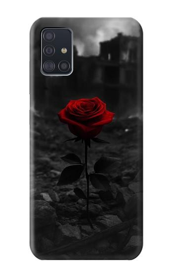 S4048 Red Rose Ruins Case For Samsung Galaxy A51