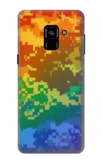 S4047 LGBTQ Camouflage Case For Samsung Galaxy A8 (2018)