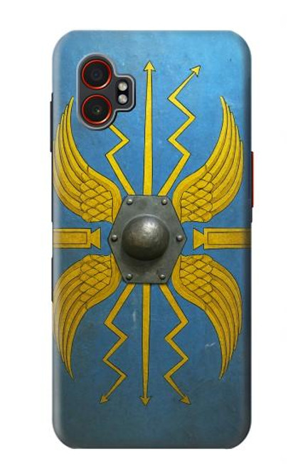 S4052 Blue Roman Shield Case For Samsung Galaxy XCover7 Pro