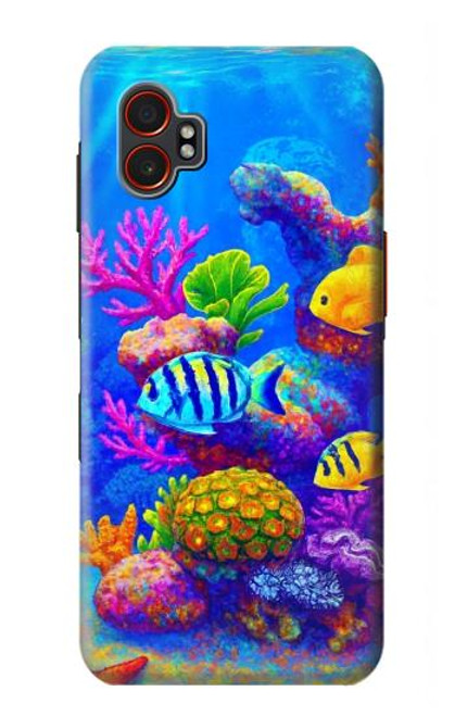 S4058 Colorful Aquarium Case For Samsung Galaxy XCover7 Pro