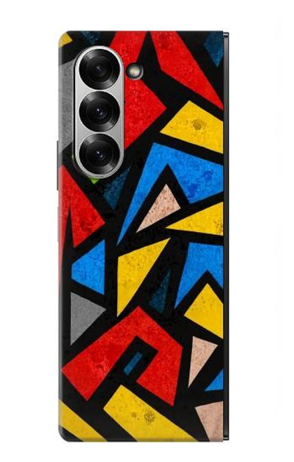 S4044 Street Art Abstract Graphics Case For Samsung Galaxy Z Fold 6