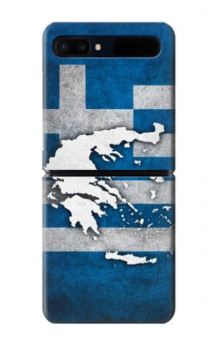 S4074 The Flag of Greece Case For Samsung Galaxy Z Flip 5G