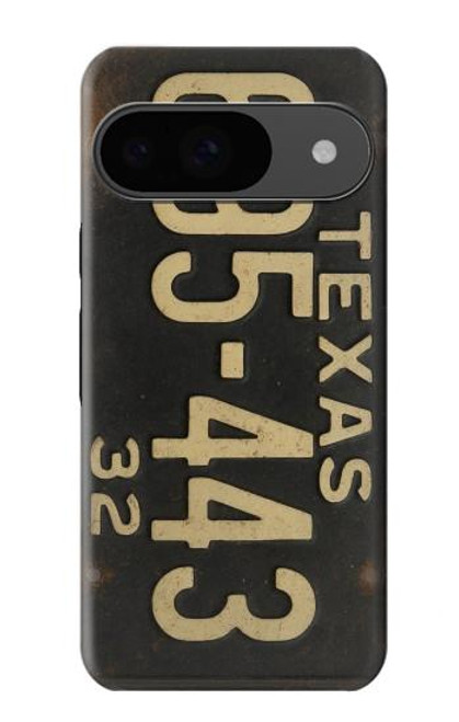 S4061 Vintage Texas Car License Plate Case For Google Pixel 9