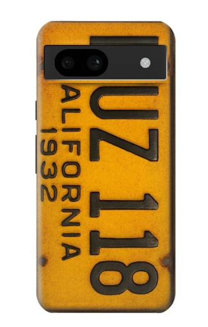 S4060 Vintage California Car License Plate Case For Google Pixel 8a