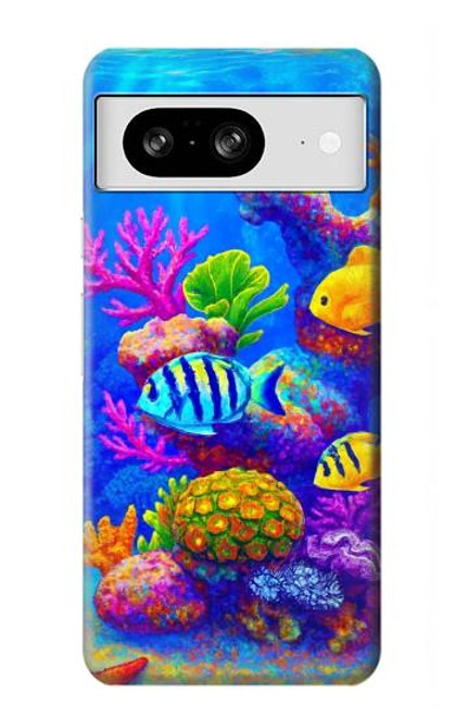 S4058 Colorful Aquarium Case For Google Pixel 8