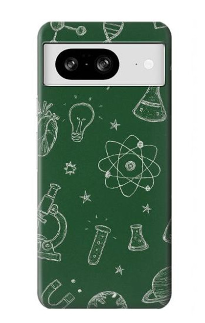 S4059 Science Chalkboard Graphic Case For Google Pixel 8
