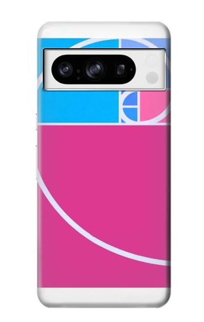 S4076 Golden Ratio Fibonacci Spiral Case For Google Pixel 8 pro