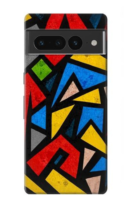 S4044 Street Art Abstract Graphics Case For Google Pixel 7 Pro
