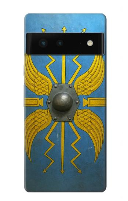 S4052 Blue Roman Shield Case For Google Pixel 6