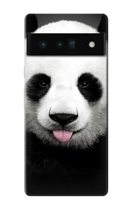 S4049 Cute Panda Stick Out Tongue Case For Google Pixel 6 Pro