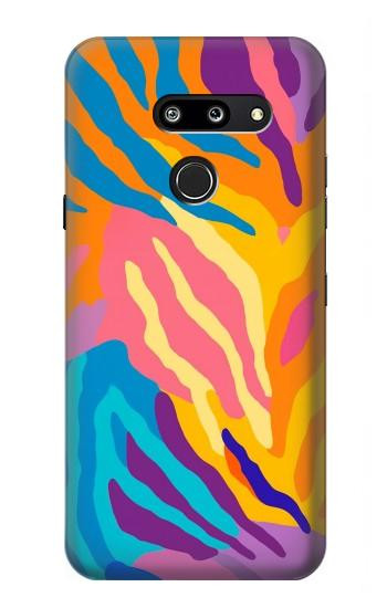 S4037 Colorful Zebra Pattern Case For LG G8 ThinQ