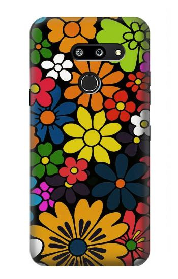 S4043 Colorful Flowers Cartoon Case For LG G8 ThinQ