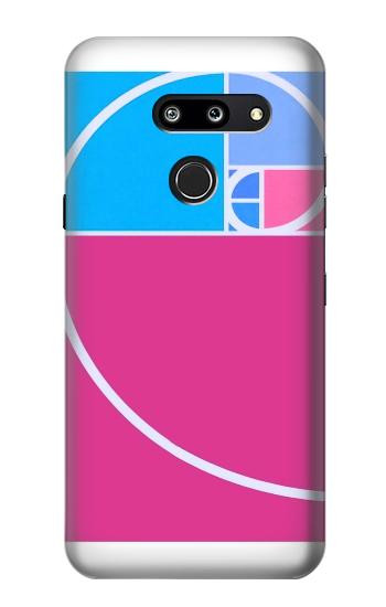 S4076 Golden Ratio Fibonacci Spiral Case For LG G8 ThinQ