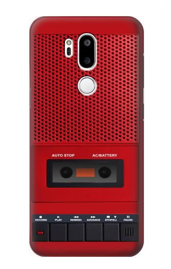 S4073 Vintage Red Cassette Player Graphic Case For LG G7 ThinQ