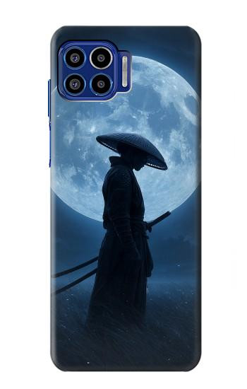 S4034 Samurai Moon Night Case For Motorola One 5G