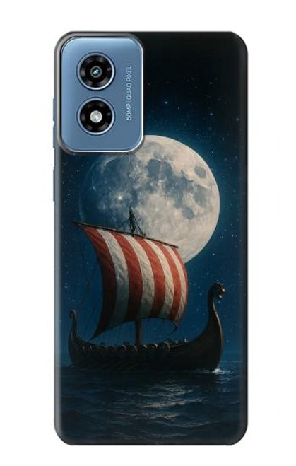 S4040 Viking War Ship Case For Motorola Moto G Play 4G (2024)