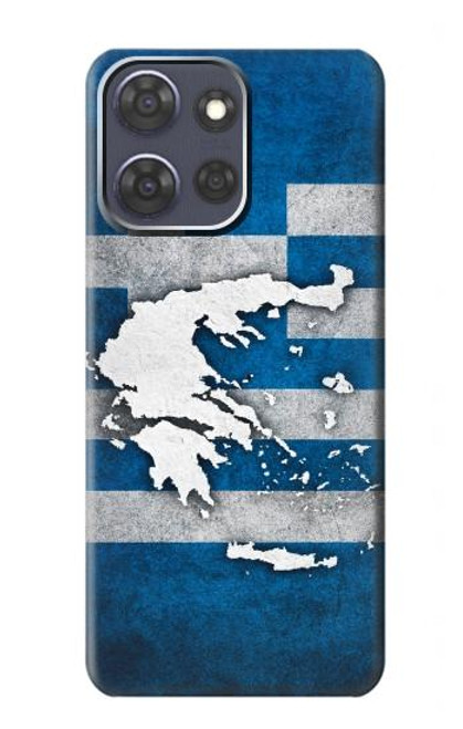 S4074 The Flag of Greece Case For Motorola Moto G Power (2025)