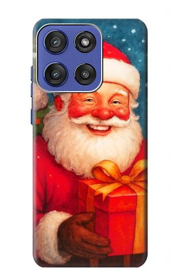 S4046 Happy Santa Case For Motorola Moto G Stylus 5G (2025,2026), Edge 60 Stylus